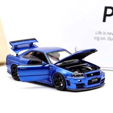 1:24 GTR R34 ALLOY DIECAST MODEL